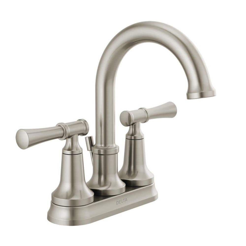 Delta Chamberlain 4 in. Centerset 2Handle Bathroom Faucet in