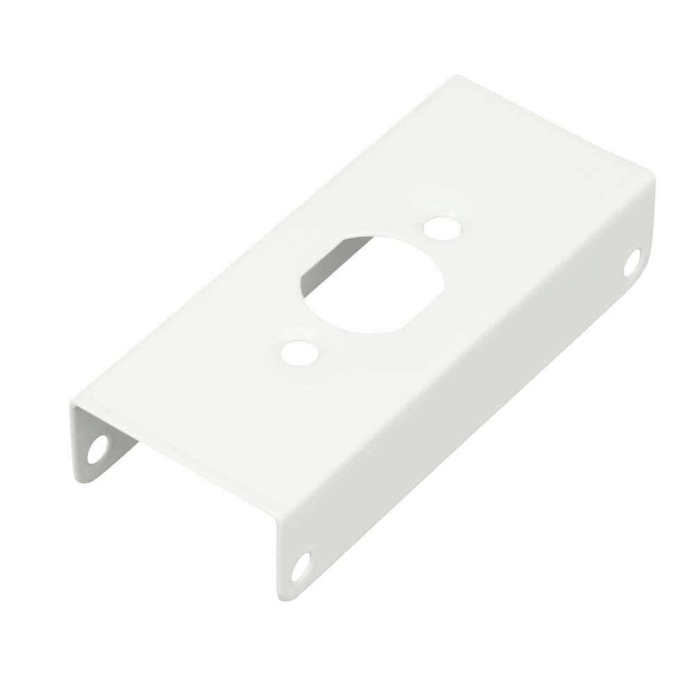 White Steel 59-1/2 Inch Door Jamb Repair Kit