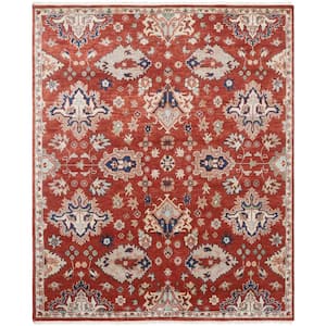 Umbria Multi-Colored 8 ft. x 10 ft. Oriental Area Rug