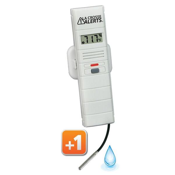 La Crosse Alerts Add-On Temperature and Humidity Sensor with Wet Probe