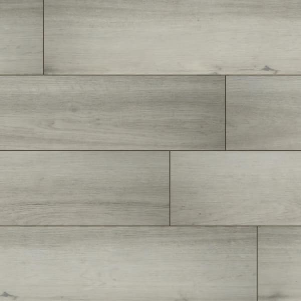 A&A Surfaces Winter Park 20 MIL x 9.5 in. W x 61 in. L Click Lock Waterproof Luxury Vinyl Plank Flooring (18.7 sqft/case)