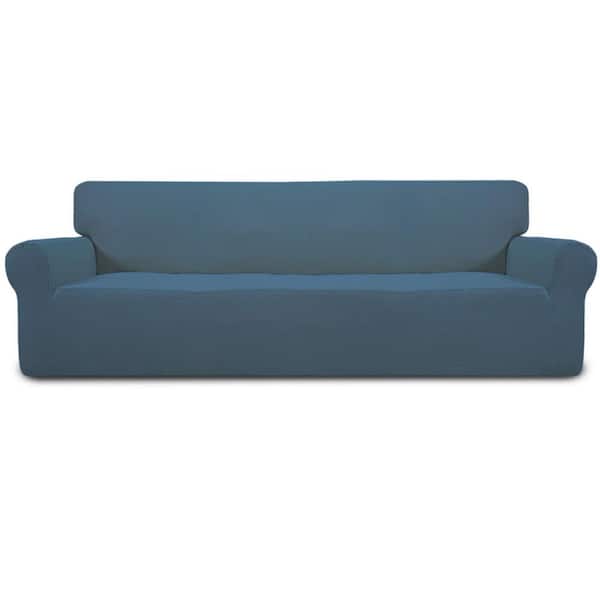 Dyiom Stretch 4-Seater Sofa Slipcover 1-Piece Sofa Cover Furniture