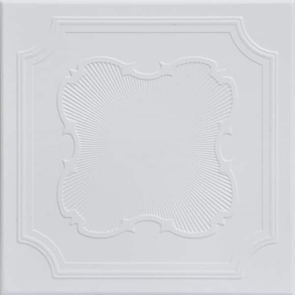 A La Maison Ceilings Coronado Ultra-Pure White 1.6 ft. x 1.6 ft ...