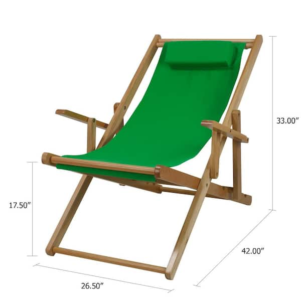 Wood sling online chair