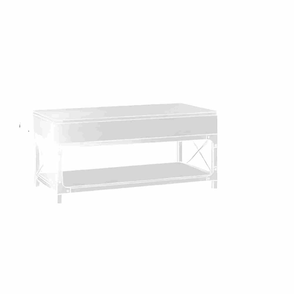 Wood Outdoor Patio Lift Coffee Table, Brown Finish ZN-3343 - The