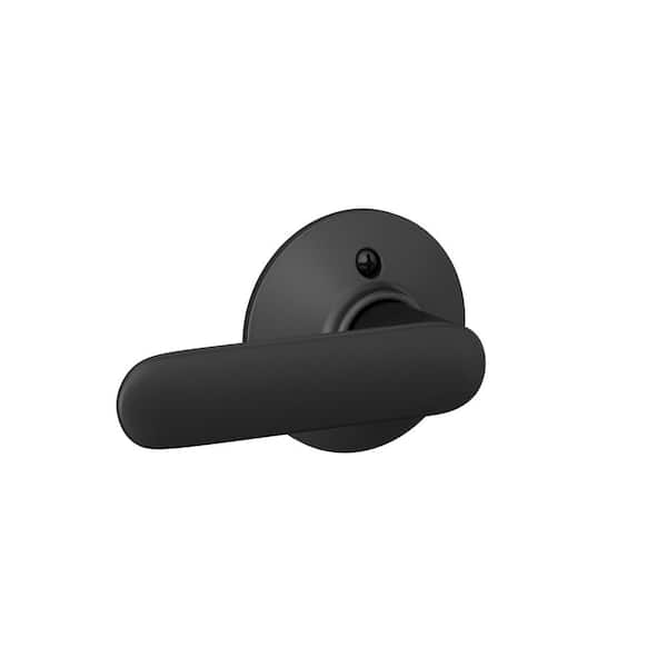 Schlage Davlin Matte Black Passage Hall/Closet Door Handle F10 DAV