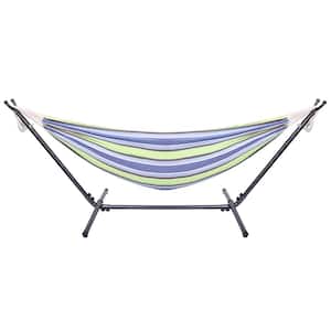 103 in. Hammock Bed with Stand in Green
