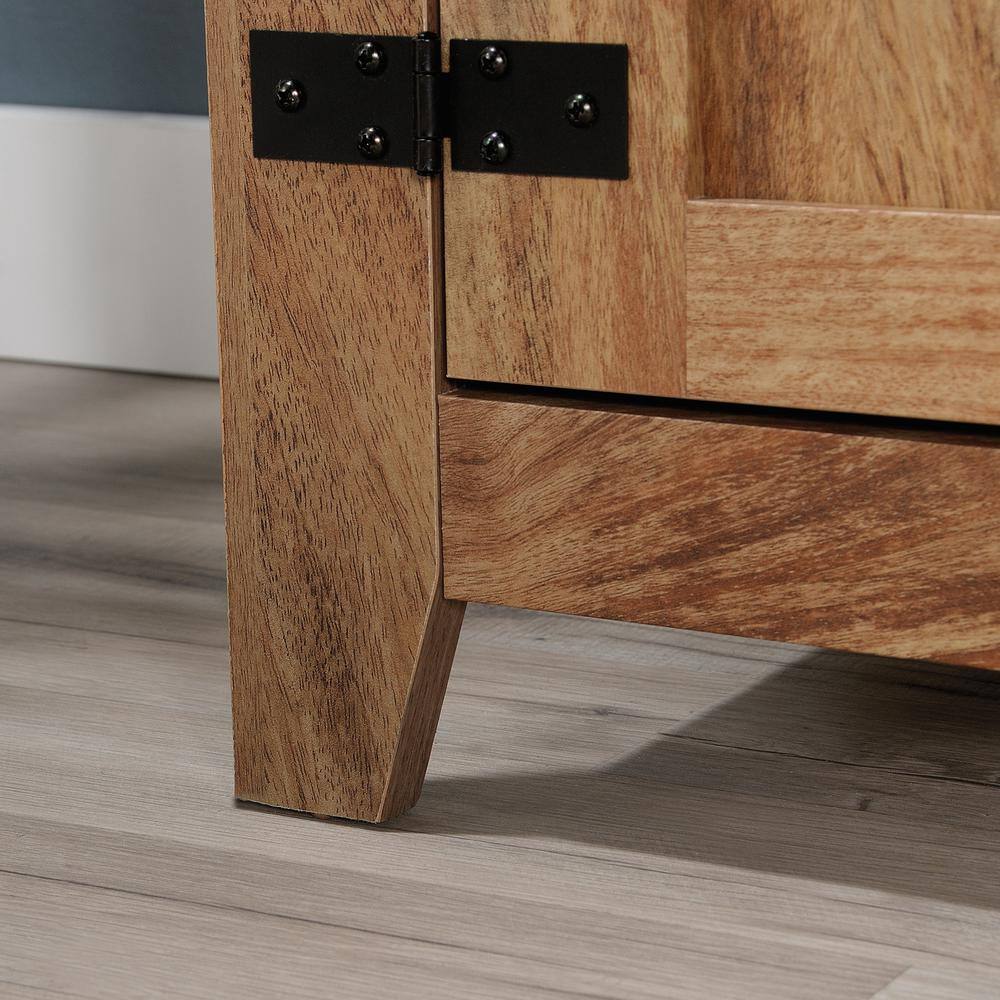 Sindoori Mango Farmhouse TV Stand with Cabinets