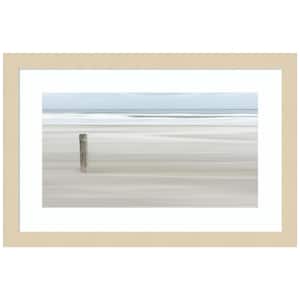 "Steadfast Shoreline" by Greetje van Son 1 Piece Wood Framed Color Travel Photography Wall Art 11-in. x 17-in. .