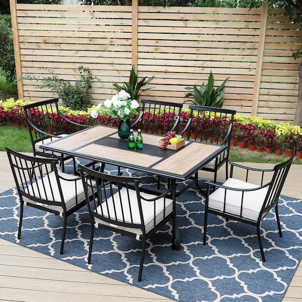 patio 7 piece dining set