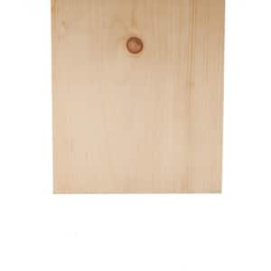 1 in. x 12 in. x 8 ft. Premium Kiln-Dried Square Edge Whitewood Common Softwood Board