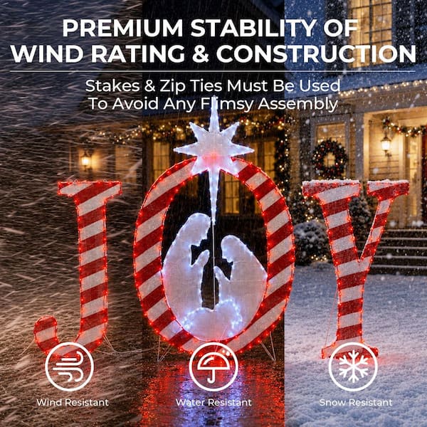 Sculpture - Stake/stand - Outdoor Christmas Decorations - The Home