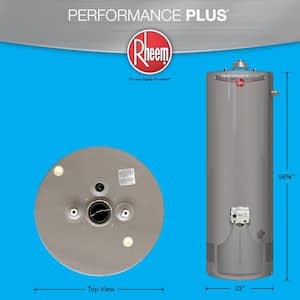Performance Plus 50 Gal. Tall 9 Year 38,000 BTU Ultra Low NOx (ULN) Natural Gas Tank Water Heater
