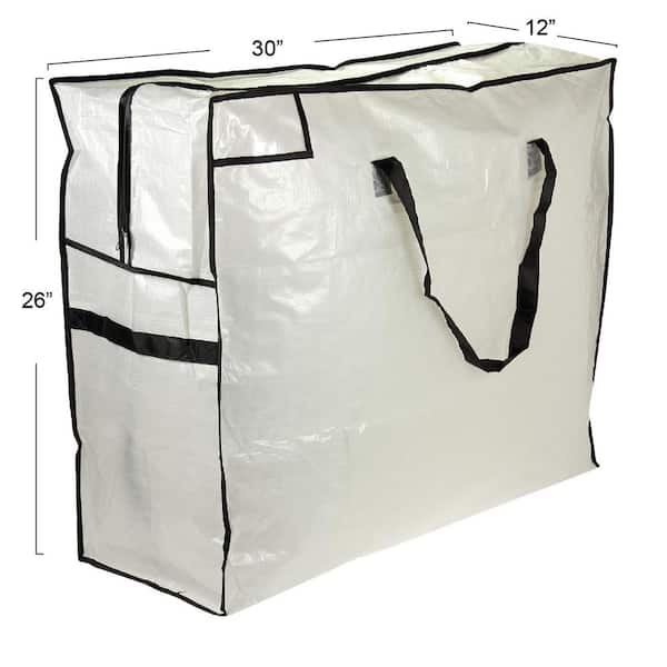 Linyer Clear Giant Storage Bag Moisture Dust Proof Home Quilt Packing Storage  Bags Kids Bike Organizer Large Flat Pocket Pack 