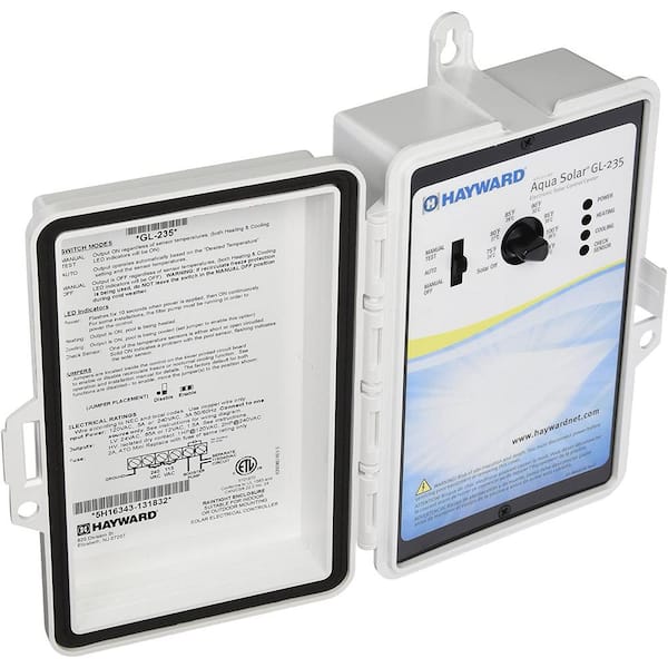 HAYWARD AquaSolar Programmable Swimming Pool Heating Control System Kit