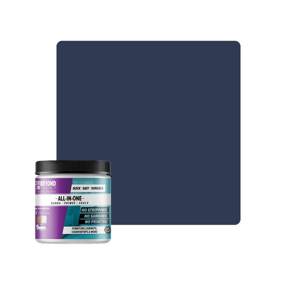 BEYOND PAINT 1 pt. Navy Furniture, Cabinets, Countertops and More Multi-Surface All-in-One Interior/Exterior Refinishing Paint