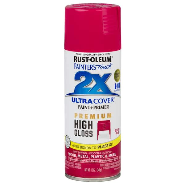 Rust-Oleum Painter's Touch 2X 12 oz. Gloss Candy Pink General Purpose Spray  Paint - 334028 - The Home Depot