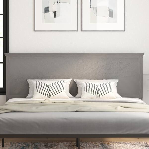 Grey on sale wash headboard