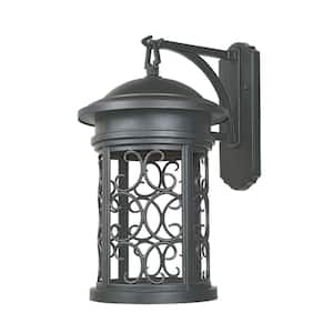 Ellington 20 in. Oil Rubbed Bronze 1-Light Outdoor Line Voltage Wall Sconce with No Bulb Included
