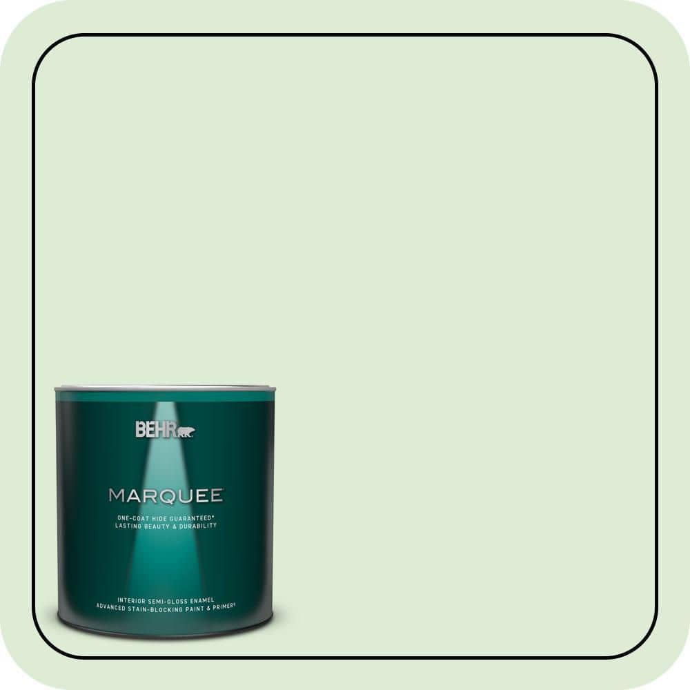 1 qt. #M390-2 Misty Meadow Semi-Gloss Enamel Interior Paint & Primer price history on PriceWatchPro