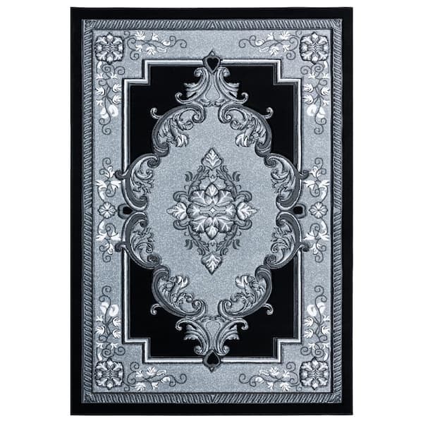 United Weavers Bristol Fallon Silver 1 ft. 10 in. x 2 ft. 8 in. Accent Rug