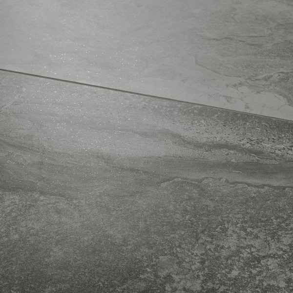 MSI Yardan Graphite Matte Porcelain Stone Look Rectangle Tile 24