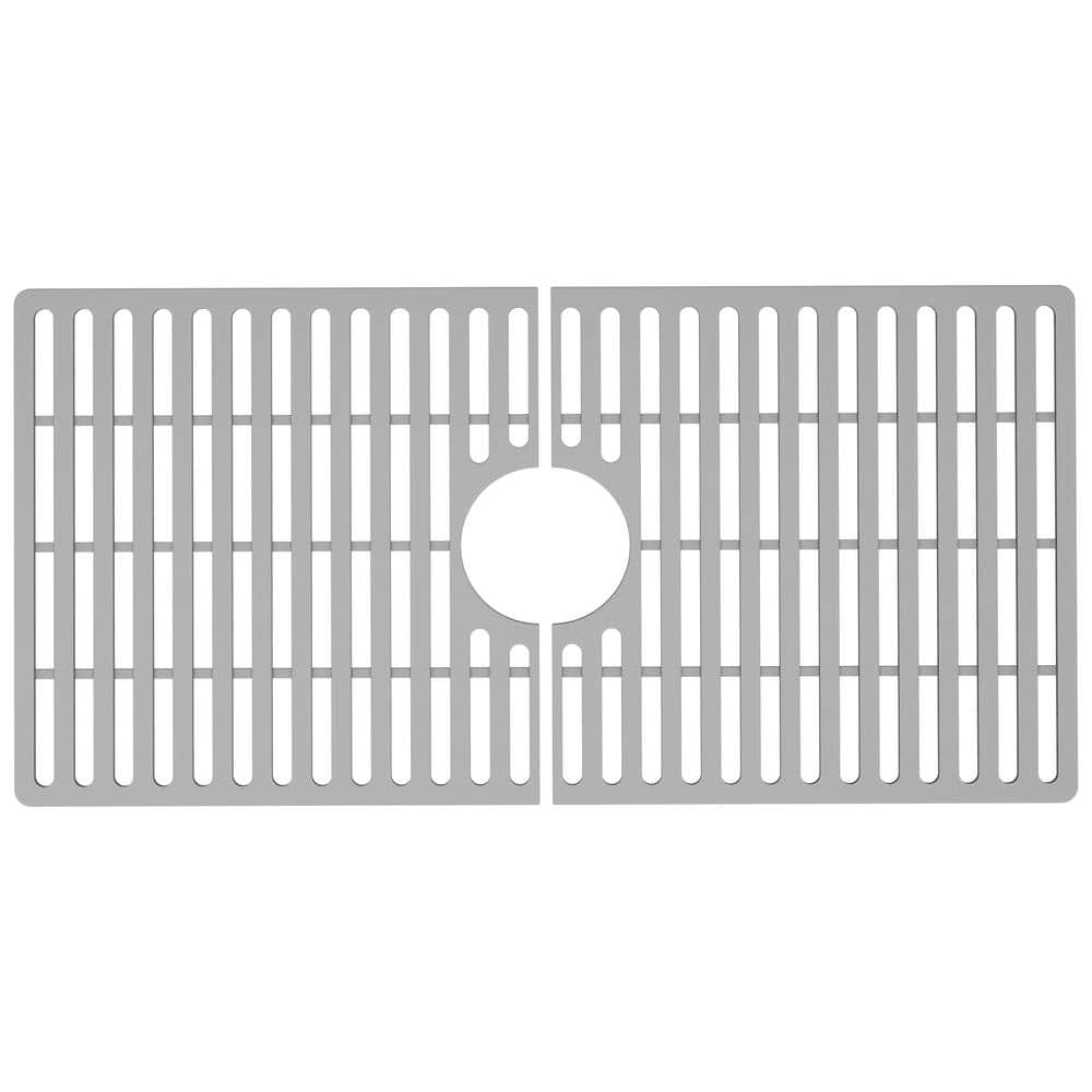 Silicone Bottom Grid Sink Mat for RVG1033 and RVG2033 Sinks Black