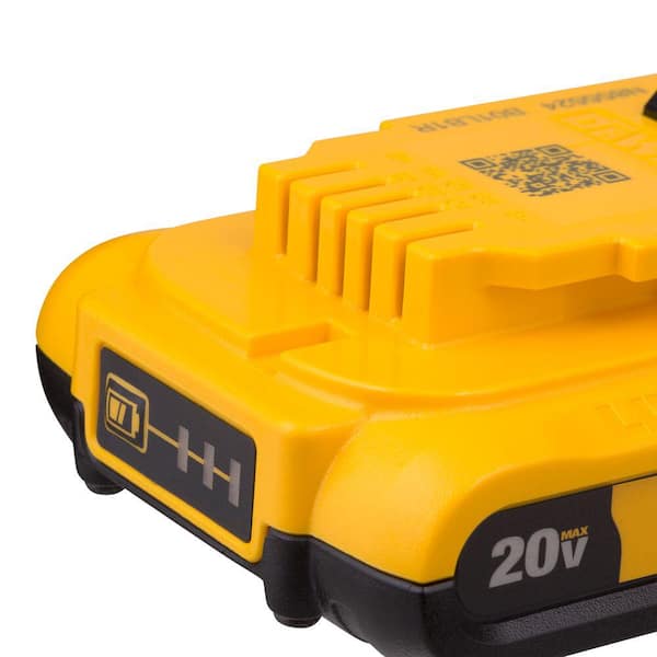 DEWALT - 20V MAX Lithium-Ion Cordless Cable Stapler with 20V MAX Compact Lithium-Ion 2.0Ah Battery Pack