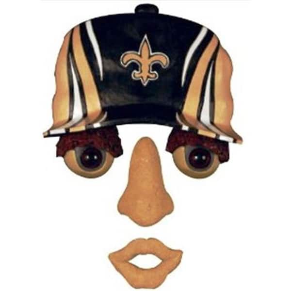 Team Sports America 14 in. x 7 in. Forest Face New Orleans Saints