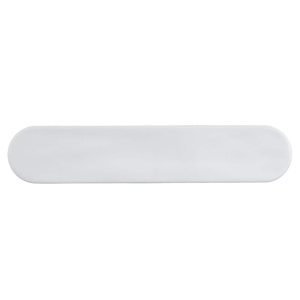 Blanco White Matte Ceramic Subway Wall Tile 2x9