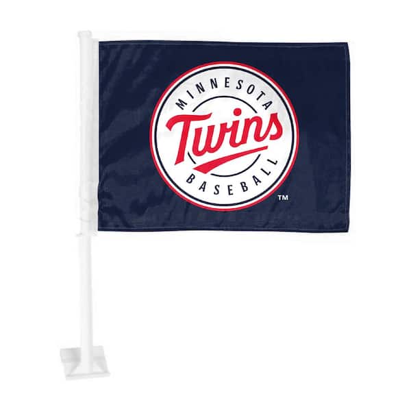 FANMATS MLB - Minnesota Twins Car Flag Large 1-Piece 11 in. x 14 in.