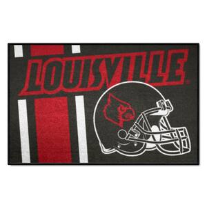 Louisville Cardinals Large Football Helmet 3x5 College Flag