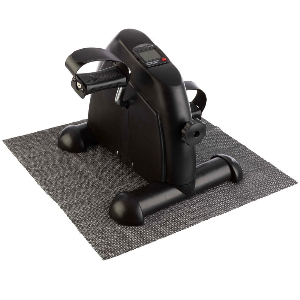 stationary bicycle pedal exerciser Black Stationary Pedal Exerciser 971856ZPK