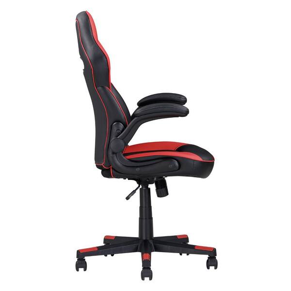 RED DRAGON　コンダクターズチェア Benjara Faux Leather Swivel Ergonomic Office Gaming Chair in