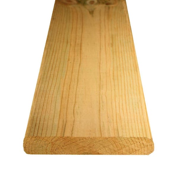 WeatherShield 1-5/32 in. x 6 in. x 8 ft. Thick Pressure-Treated Lumber