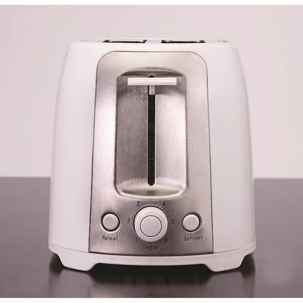 Tostador De Pan 4 Slice Extra Wide Centering Long Slot Retro Stainless  Toaster