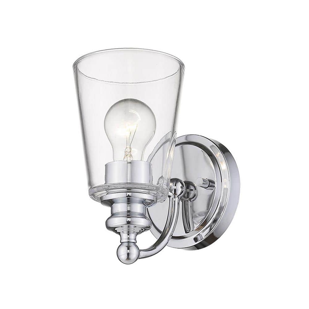 Ceil 1-Light Chrome Sconce price history on PriceWatchPro