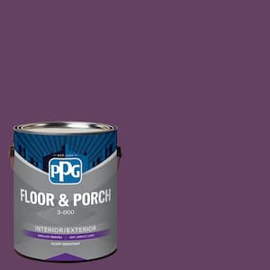 1 gal. PPG1178-7 Royal Plum Satin Interior/Exterior Floor and Porch Paint