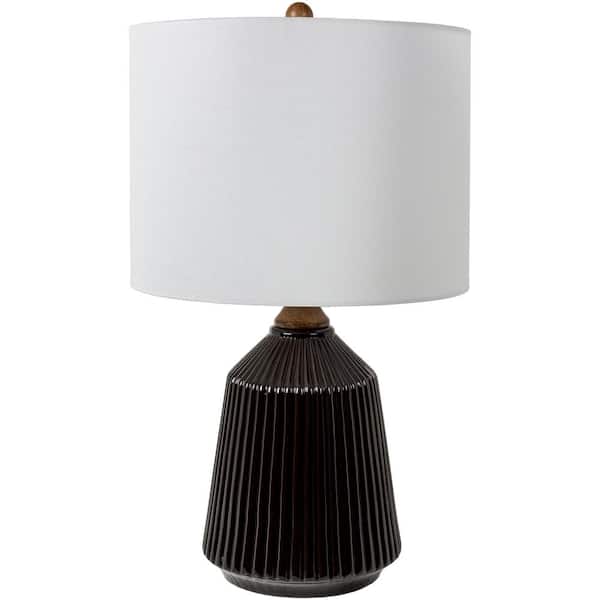 Lennon 26 in. Black Indoor Table Lamp