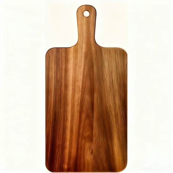 15.7 in. x 1.8 in. Rectangular Wood End Grain Cutting Board with Handle(5 PCS)