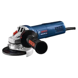 10 Amp Corded 4-1/2 in. Angle Grinder with Auxiliary Handle and Tool-Free Wheel Guard