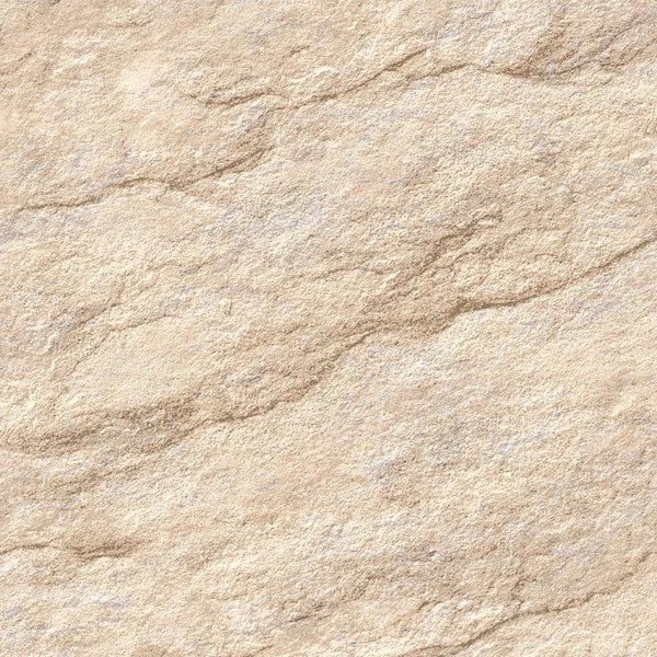 Stone Serenity Luxurious Stone Beige Wallpaper