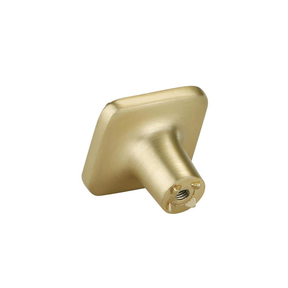 Matte Gold Square Farmhouse Cabinet Knob