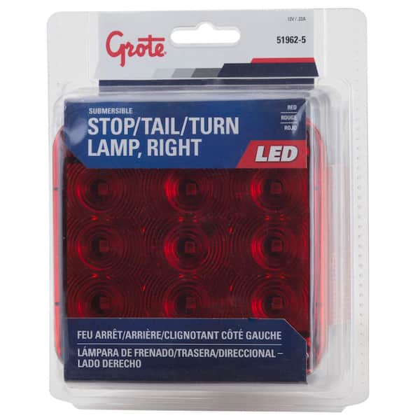 Unbranded Submersible LED Trailer Lighting Kit-RH Stop Tail Turn