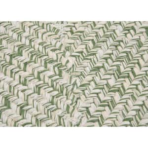 Marilyn Tweed Moss 2 ft. x 3 ft. Rectangle Braided Area Rug