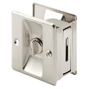 Satin Nickel, Pocket Door Privacy Lock