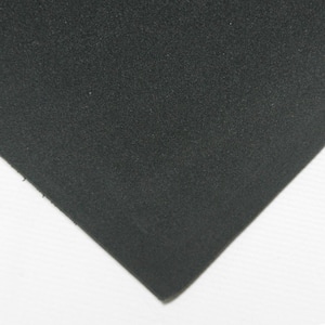 Closed Cell Sponge Rubber Blend 1/8 in. x 39 in. x 78 in. Black Foam Rubber Sheet