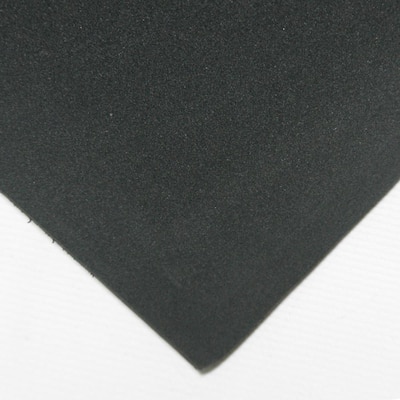Closed Cell Sponge Rubber Blend 1/2 in. x 39 in. x 78 in. Black Foam Rubber Sheet