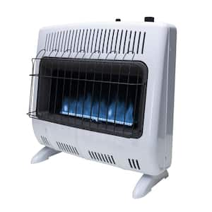 30,000 BTU Vent Free Blue Flame Propane Indoor Space Heater