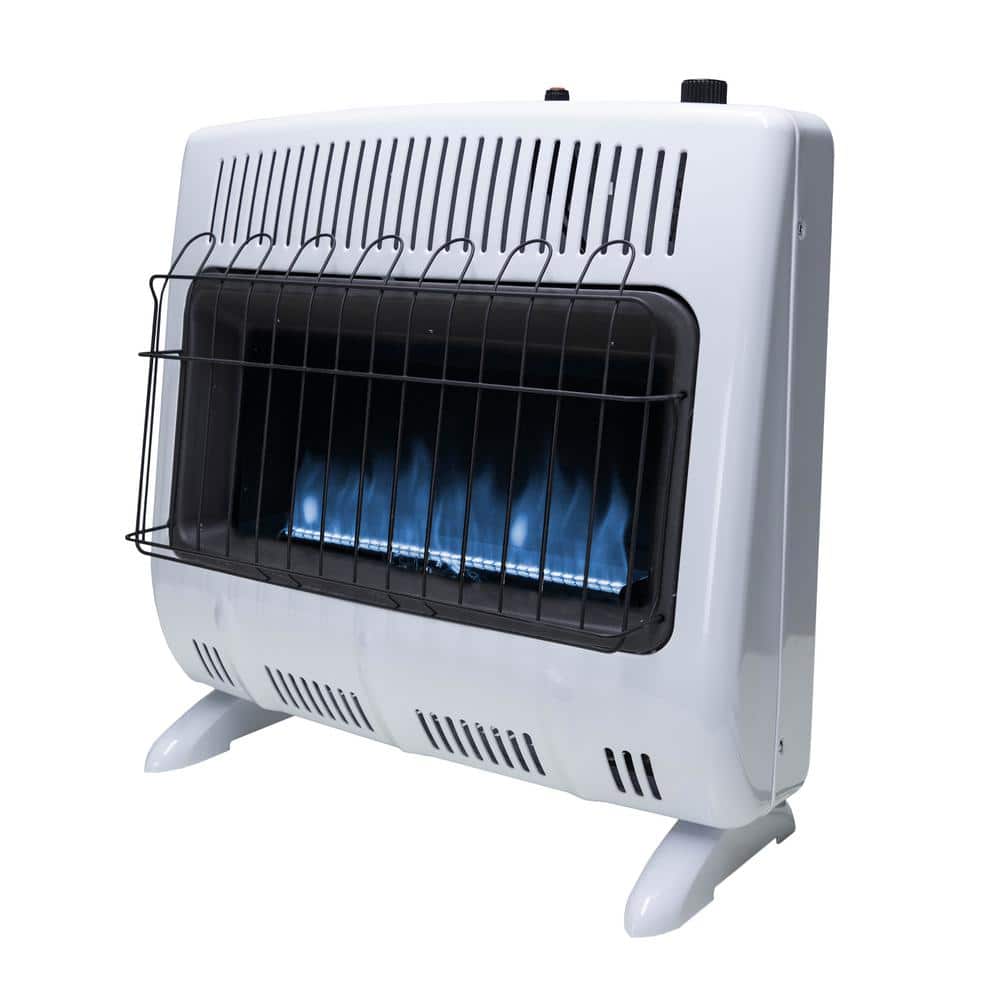 Mr. Heater 30,000 BTU Vent Free Blue Flame Propane Heater MHVFBF30LPT The  Home Depot